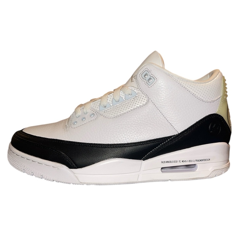Size 10.5 - Jordan 3 Retro SP x Fragment Design Mid White